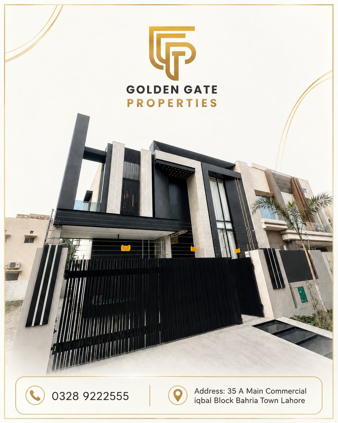 Completed Golden Gate Properties contemporary home exterior